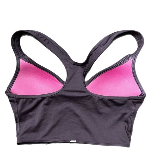 Victorias Secret Pink Active Ultímate Push up Padded Corset Sports Bra Mauve Xs - Picture 5 of 5